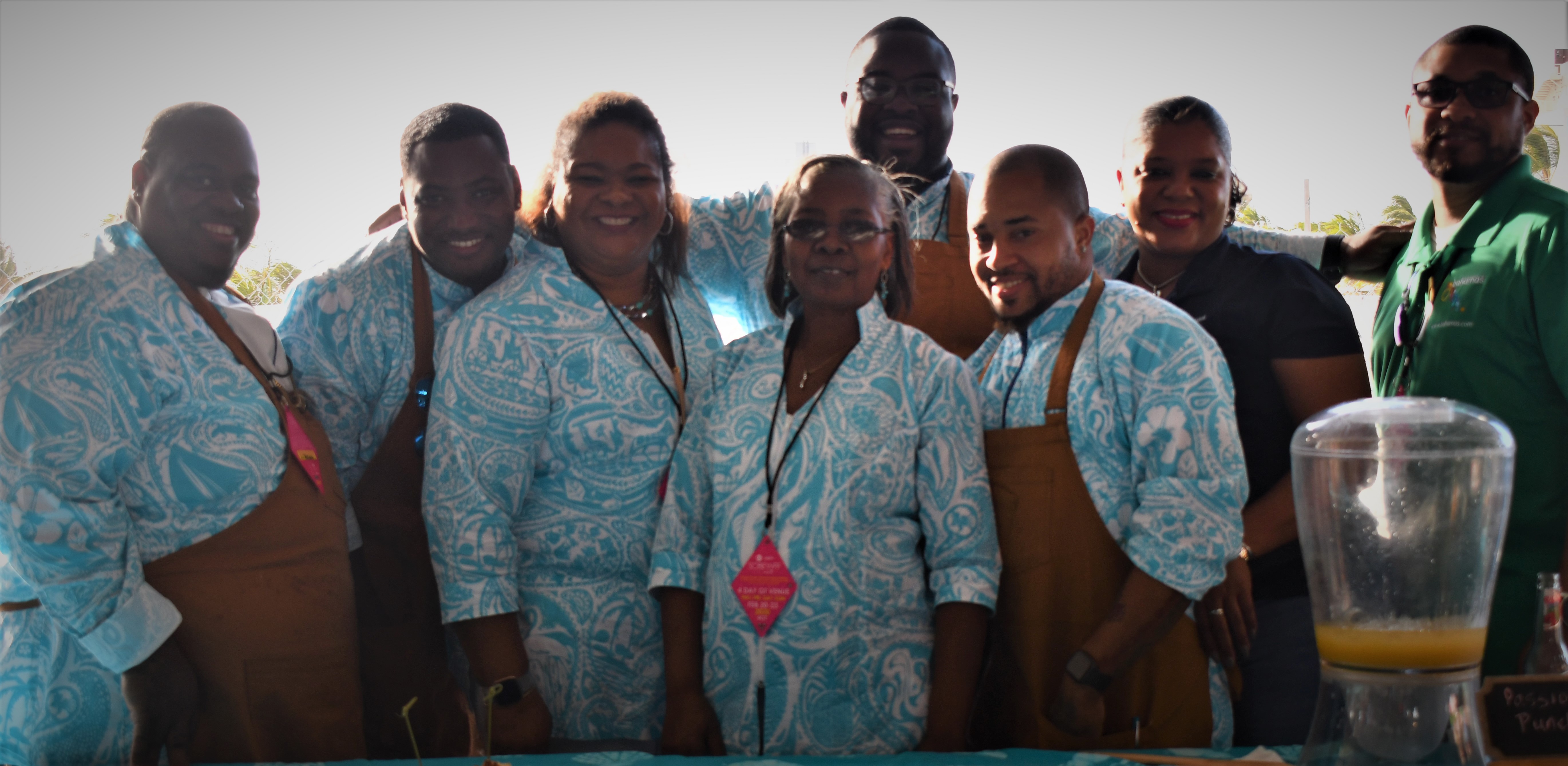 Bahamas Culinary team and local Bahamas Tourism marketing team, that represented the country at the recent 2020 Food Network & Cooking Channel South Beach Wine & Food Festival