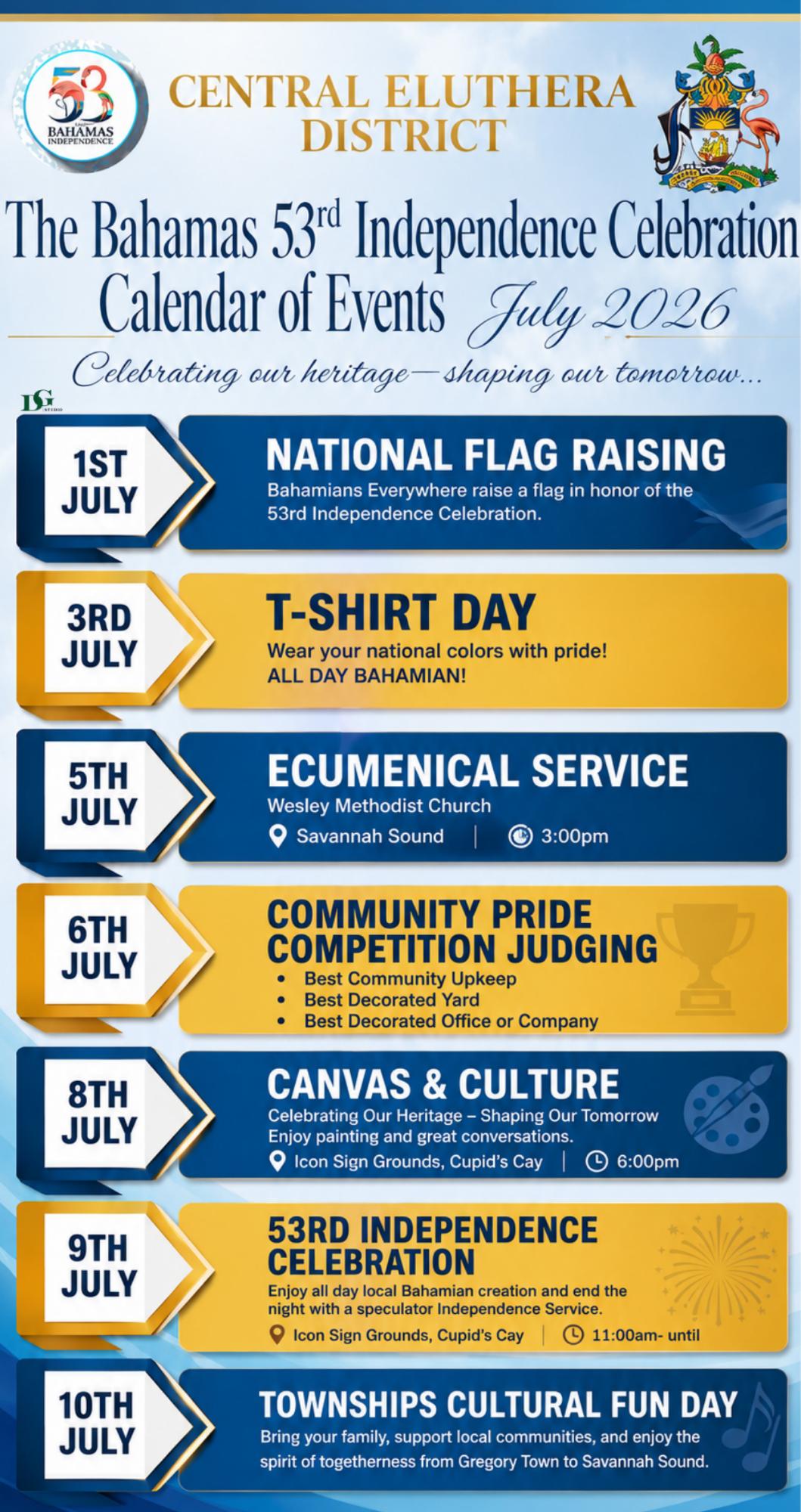 Central Eleuthera 53rd Bahamas Independence Activities