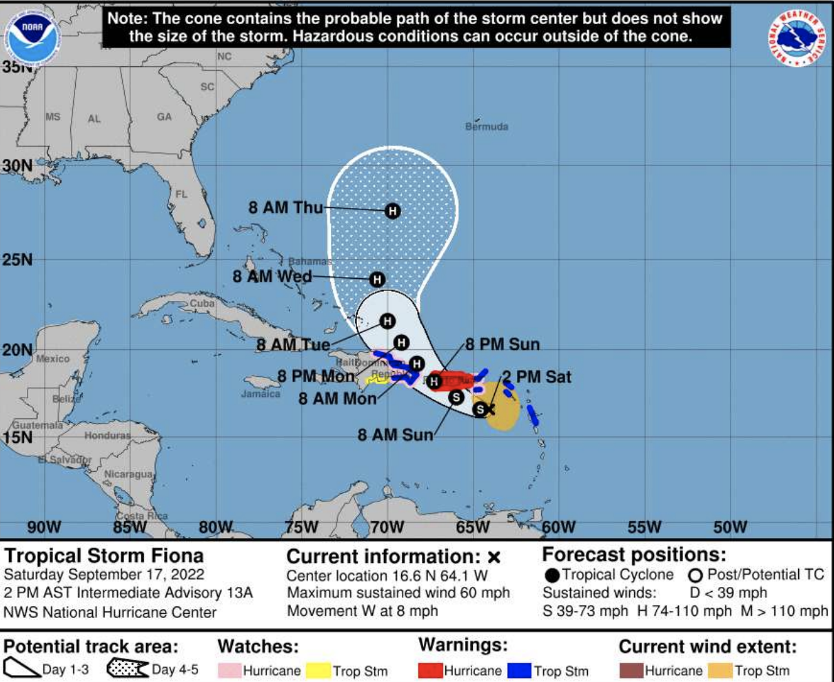 tropical storm fiona