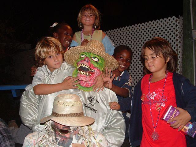 Children at the Guy Fawkes Celebration (Photo by Annabelle Cross)