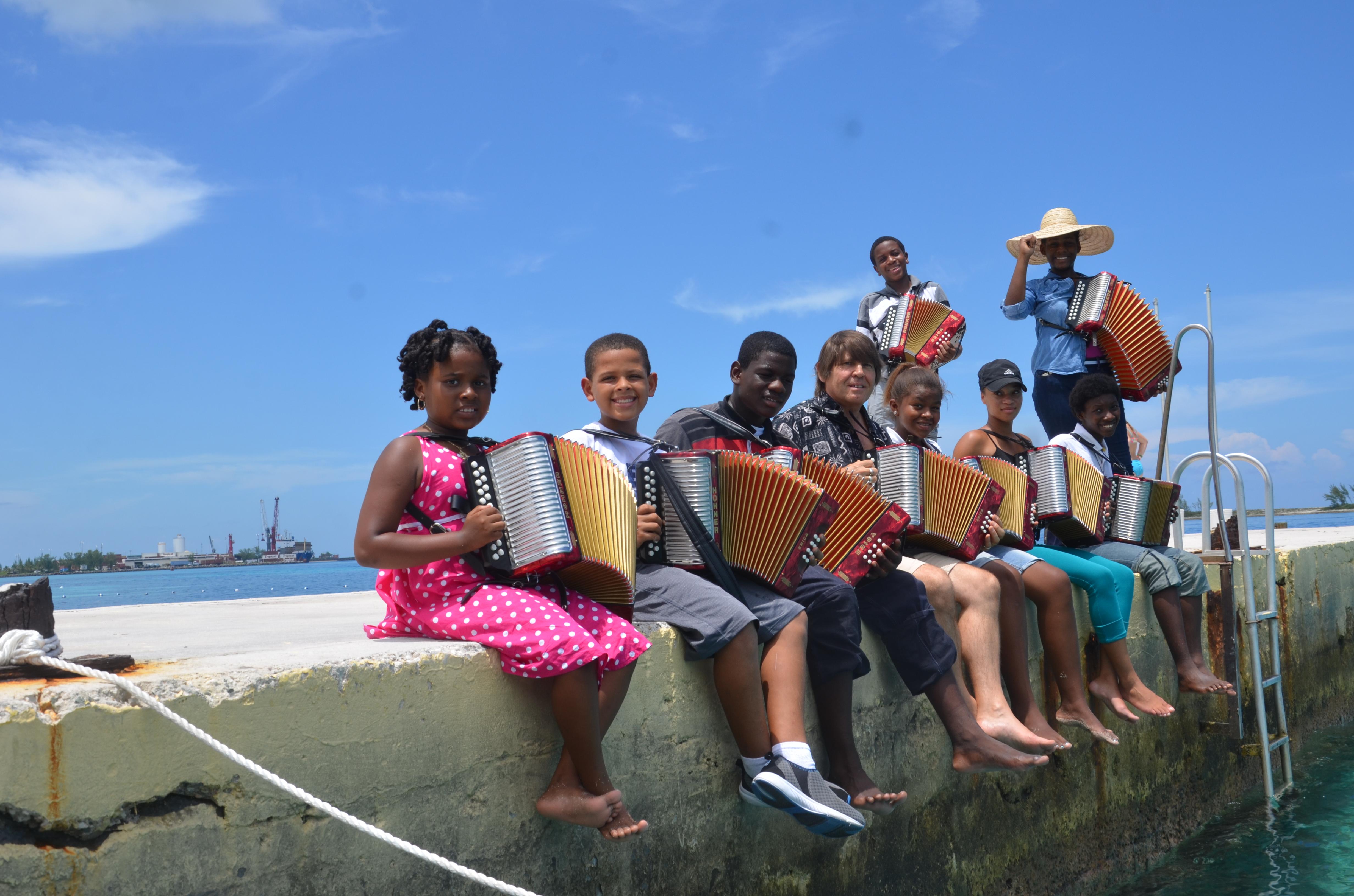 The Cat Island & French Accordion Ensemble - Photo by Candis Marshall