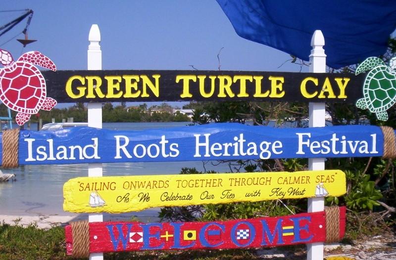 Island Roots Heritage Festival Sign (Photo by Destination Abaco)