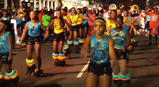 Junkanoo dancers