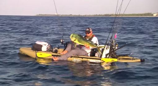 Kayaking fishing