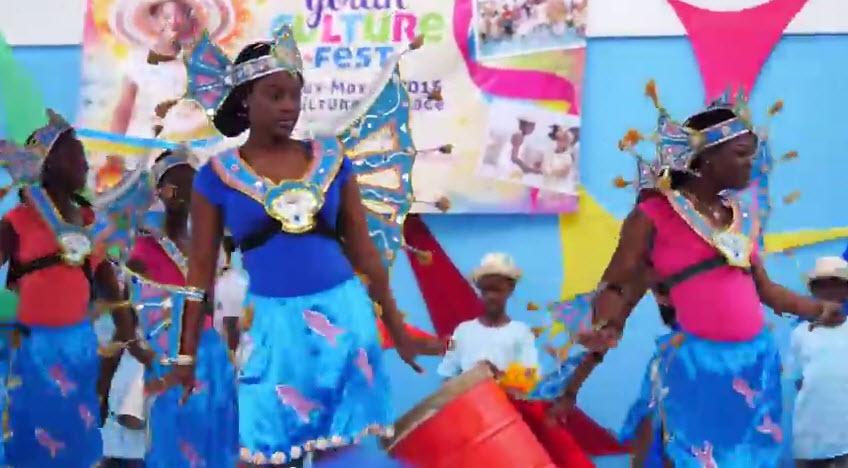 Junkanoo dancers