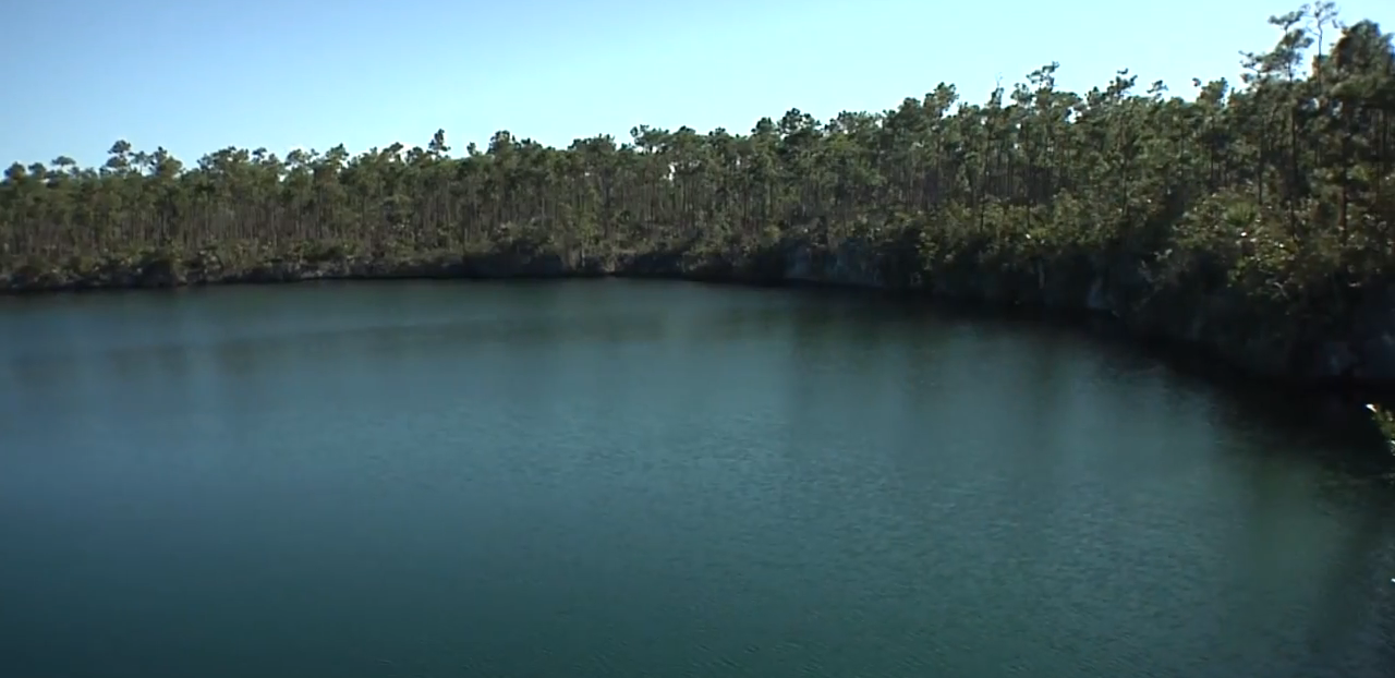 Rainbow Blue Hole