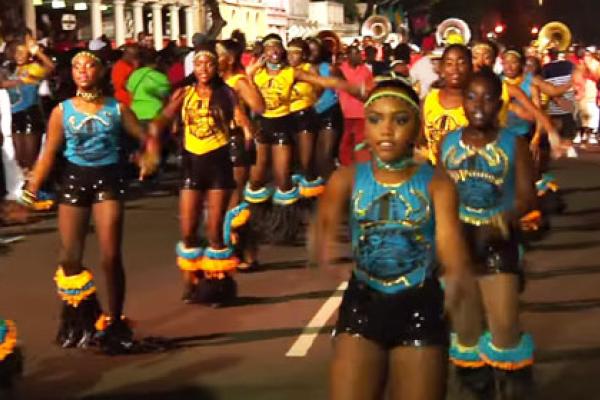 Junkanoo dancers