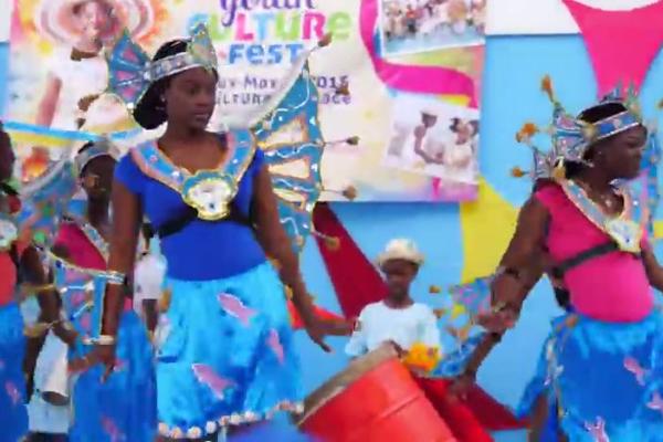 Junkanoo dancers