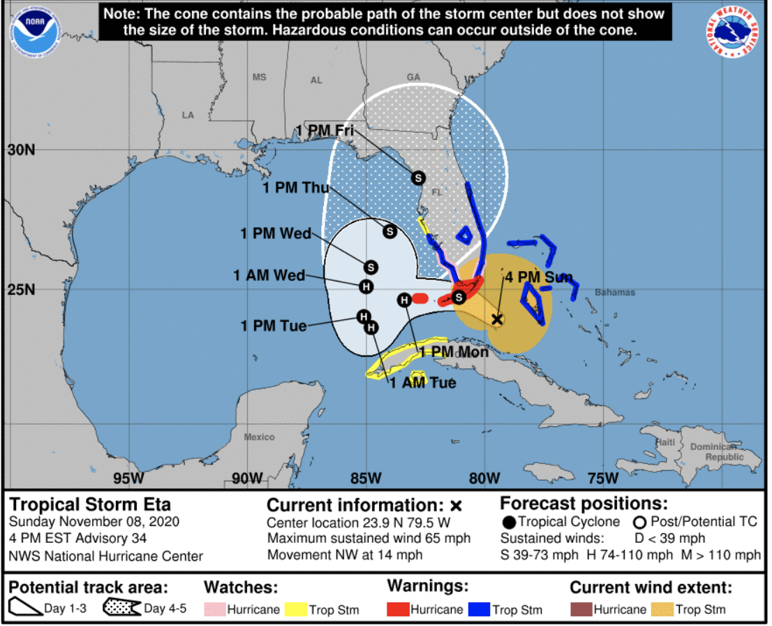 Tropical Storm Eta